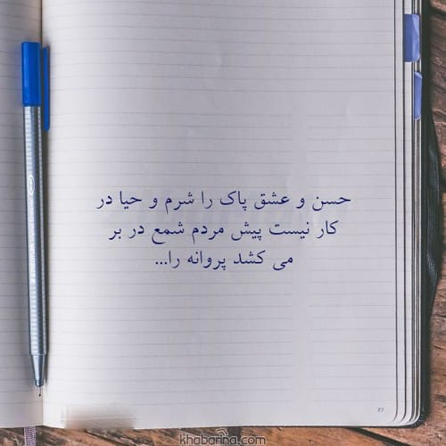 جملات زیبا در مورد حیا