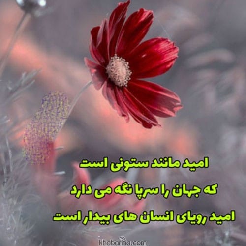 جملات درباره امید
