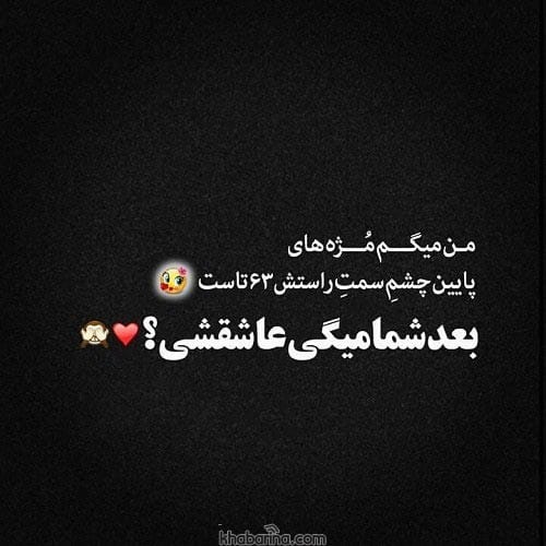 متن دیوانه وار دوستت دارم