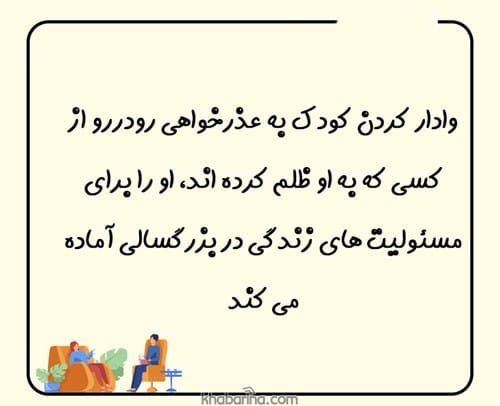 متن درباره تنبیه کردن