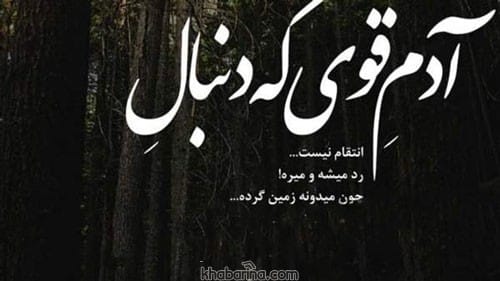 متن درباره انتقام سخت