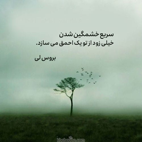 متن درباره کنترل خشم
