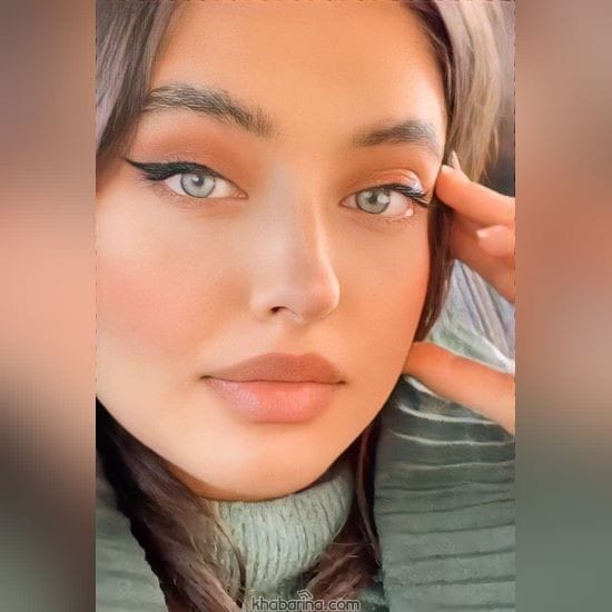 مدل میکاپ صورت دخترانه