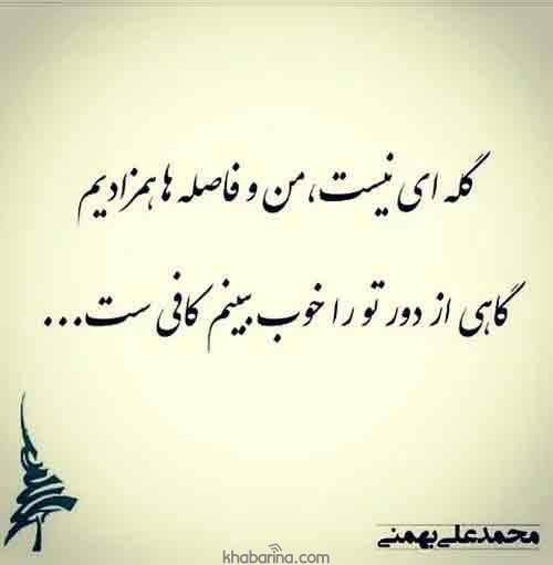 جملات عاشقانه راه دور