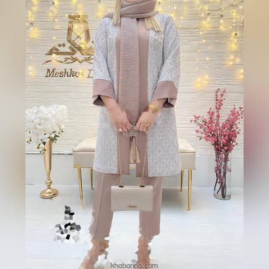 جدیدترین مدل مانتو ژاکارد 2023
