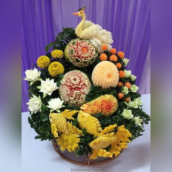 جدیدترین میوه آرایی شب یلدا 2023