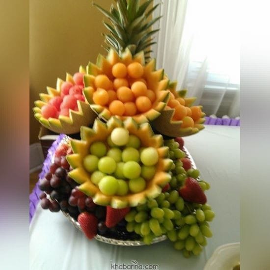 جدیدترین میوه آرایی شب یلدا 2023