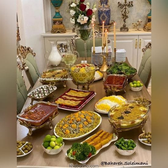 مدل سفره آرایی