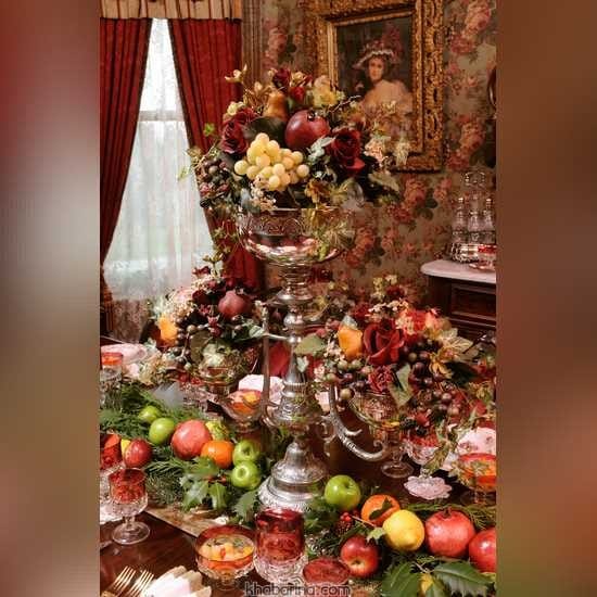 سفره شب یلدا امسال