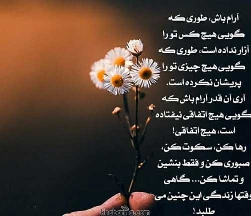 جملات آرام کننده ذهن