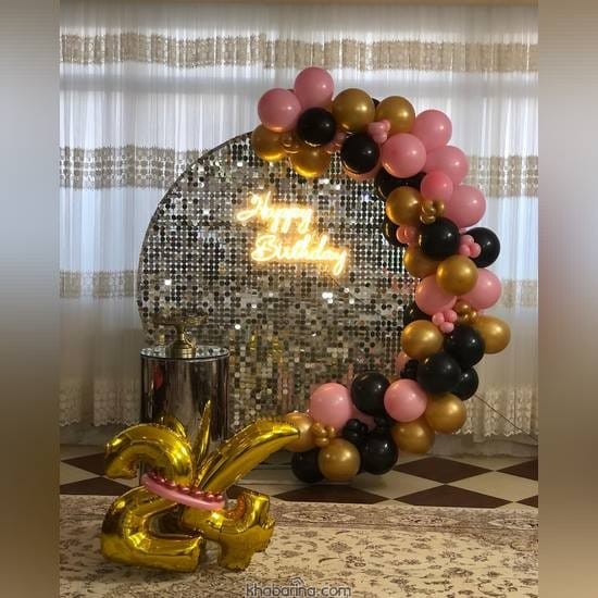 جدیدترین مدل بک گراند پولکی تولد 2023