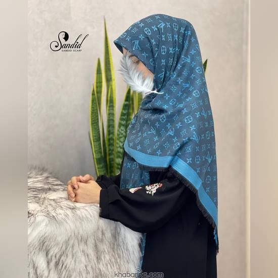 جدیدترین روسری نخی قواره بزرگ 2023