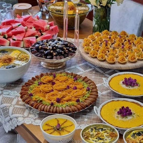 جدیدترین مدل تزیین حلوا مجلسی 2023