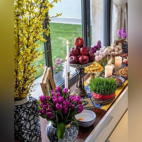 جدیدترین ایده سفره هفت سین 2023