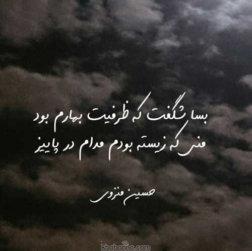جملات ناب حسین منزوی