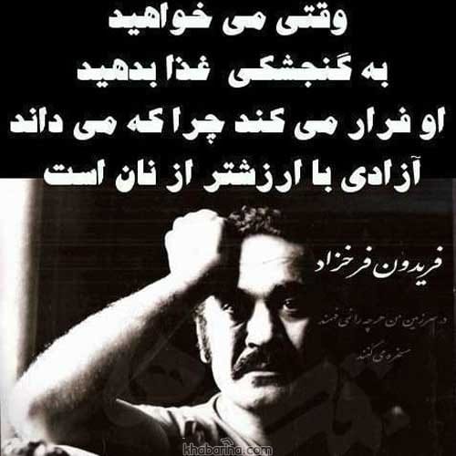 جملات فریدون فرخزاد