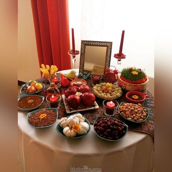 جدیدترین مدل سفره هفت سین ۱۴۰۲