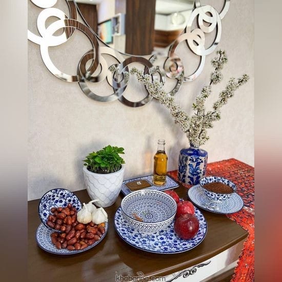 جدیدترین سفره هفت سین ساده و شیک 2023