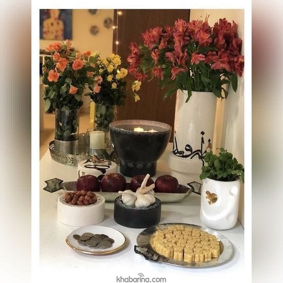 جدیدترین سفره هفت سین ساده و شیک 2023