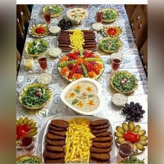 جدیدترین تزیین غذای ایرانی 2023