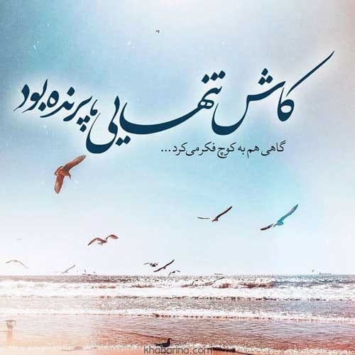جملات عاشقانه دلتنگی + عکس استوری اشعار تنهایی و دوری