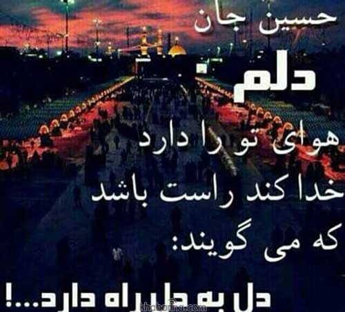 متن دلتنگی برای کربلا
