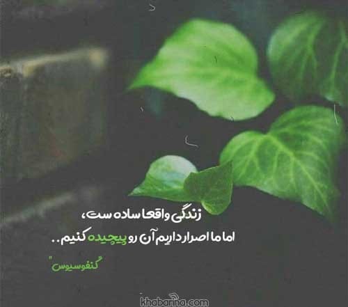 جملات آرامش در زندگی