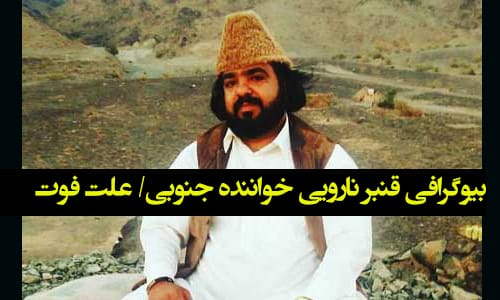 بیوگرافی قنبر نارویی خواننده جنوبی +علت فوت