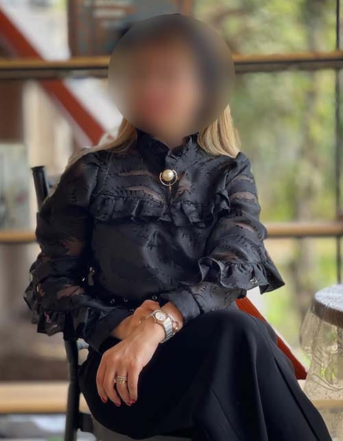 مدل شومیز مشکی توری برای عذاداری محرم