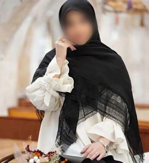 شال و روسری توری برای محرم