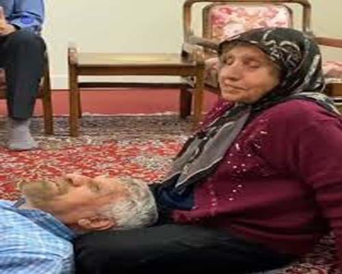 عکس مادر حاج صادق آهنگران