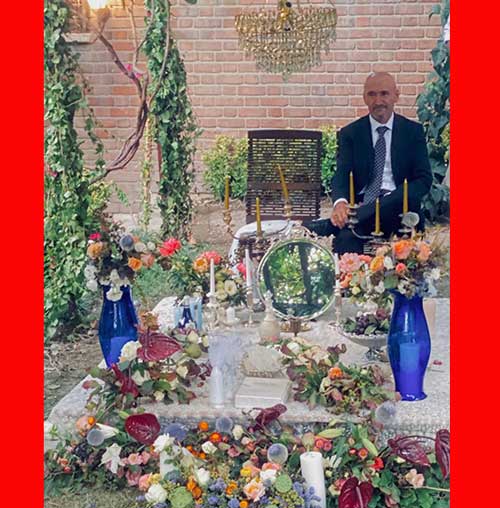 عکس پدر فرشته حسینی