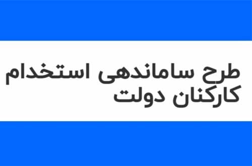 طرح سامان دهی کارکنان دولت