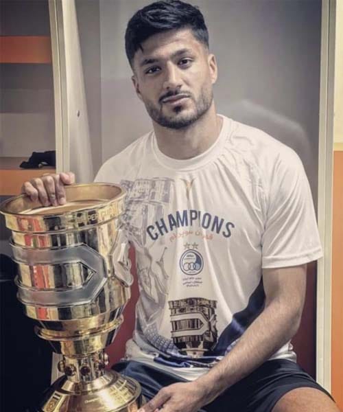 محمد محبی بازیکن فوتبال