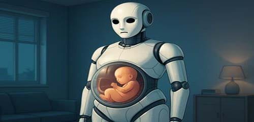 عکس ربات بارداری