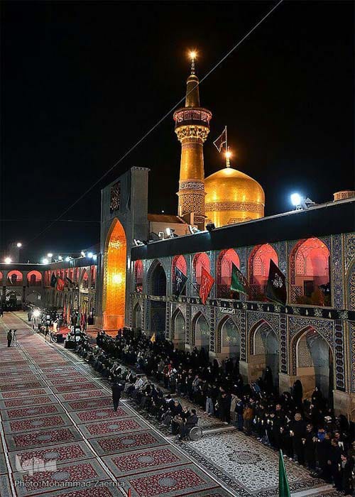 عکس شهادت امام رضا در سال 1404