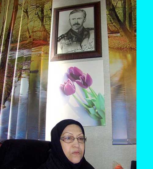 بیوگرافی گیتی زنده نام همسر شهید آبشناسان