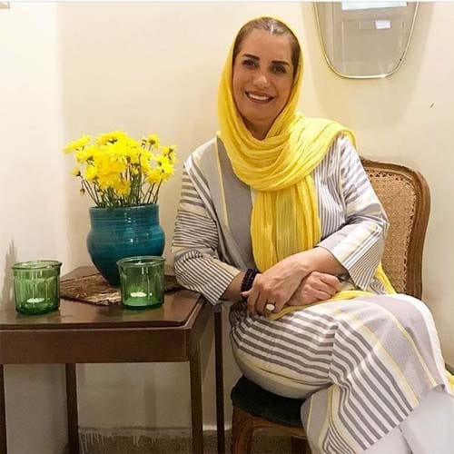 فریبا کوثری بازیگر نقش آذر در سریال بی صدا فریاد کن